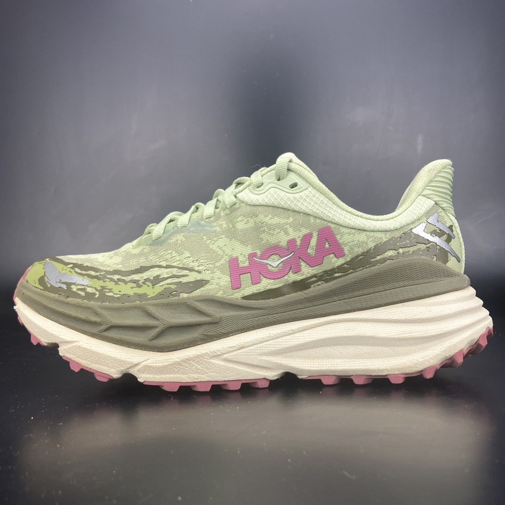 Hoka One One Stinson 7 - Women's Size 7B 'Seed Green/Beet Root' (1141531 SNBT)